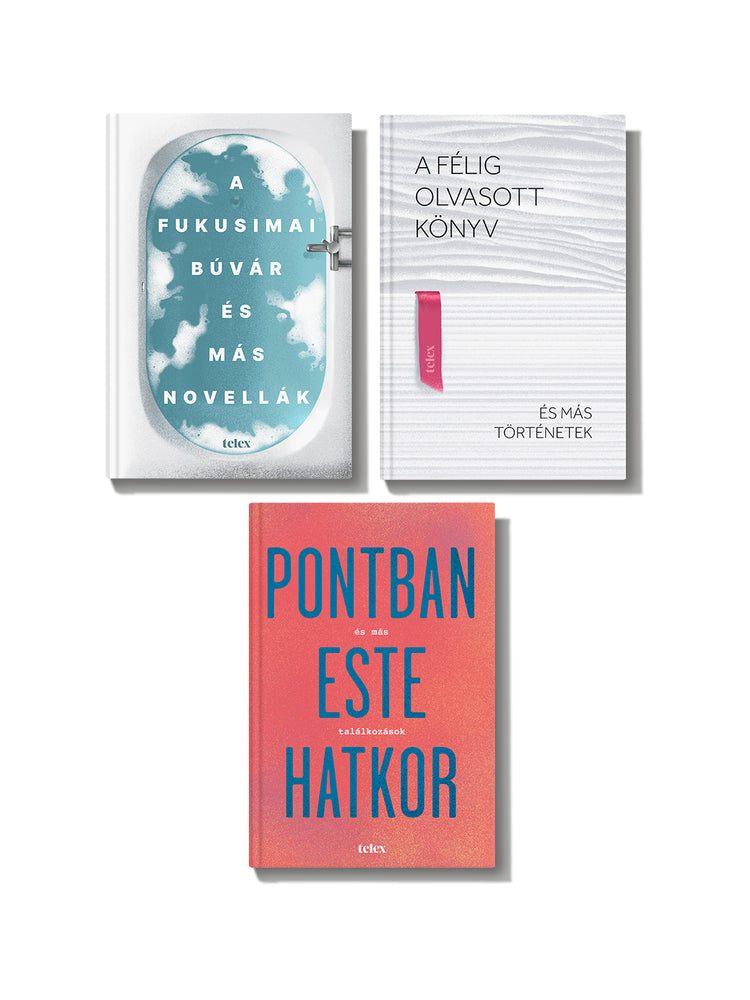 Telex novelláskönyvek csomag