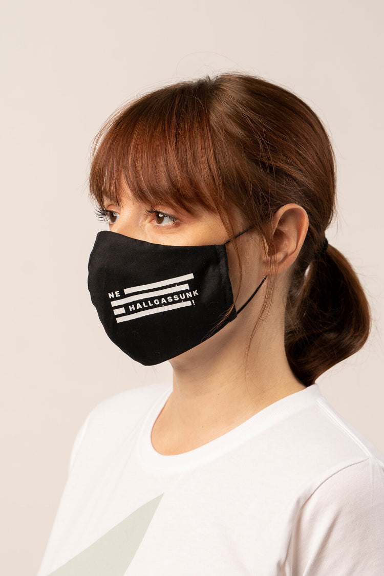 Ne hallgassunk! maszk