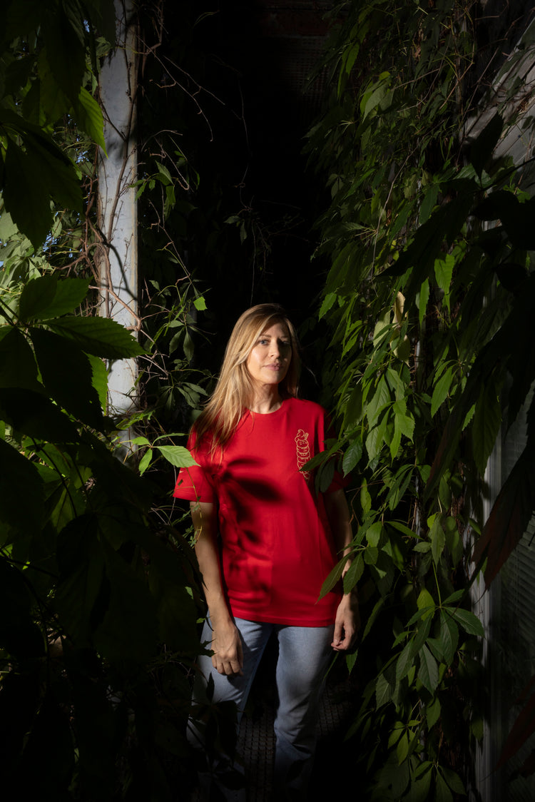 Fagyis póló - piros