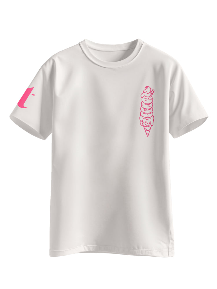 Fagyis póló - fehér