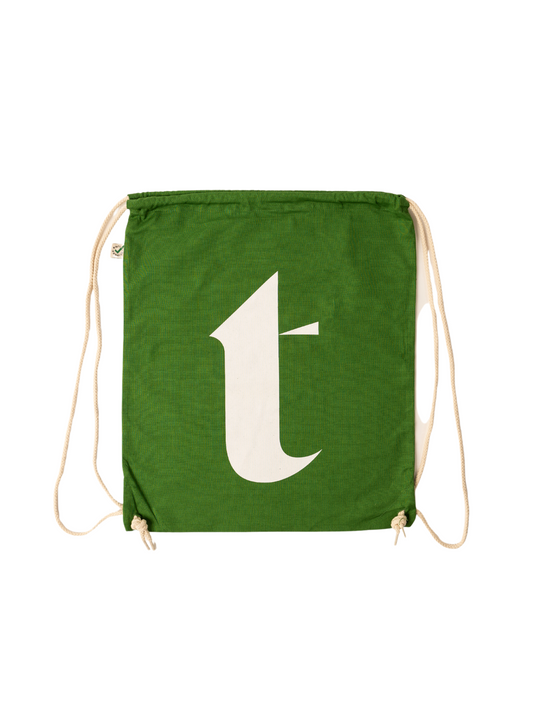 Telex logós zöld tornazsák